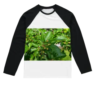 Tree with Seeds Sublimation Baseball Long Sleeve T-Shirt