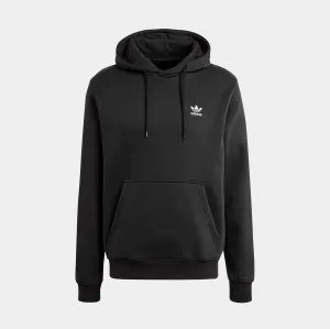 Trefoil Essentials Mens Hoodie (Black)