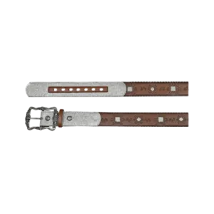 Trenditions Catchfly Women's Brown & Silver Belt