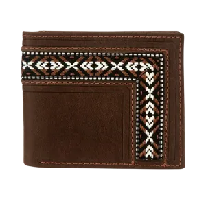 Trenditions Justin Bifold Aztec Trim Wallet