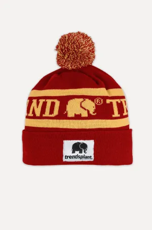 Trendsplant Beanie Scarlet Red