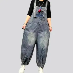 Trendy jean dungaree for women