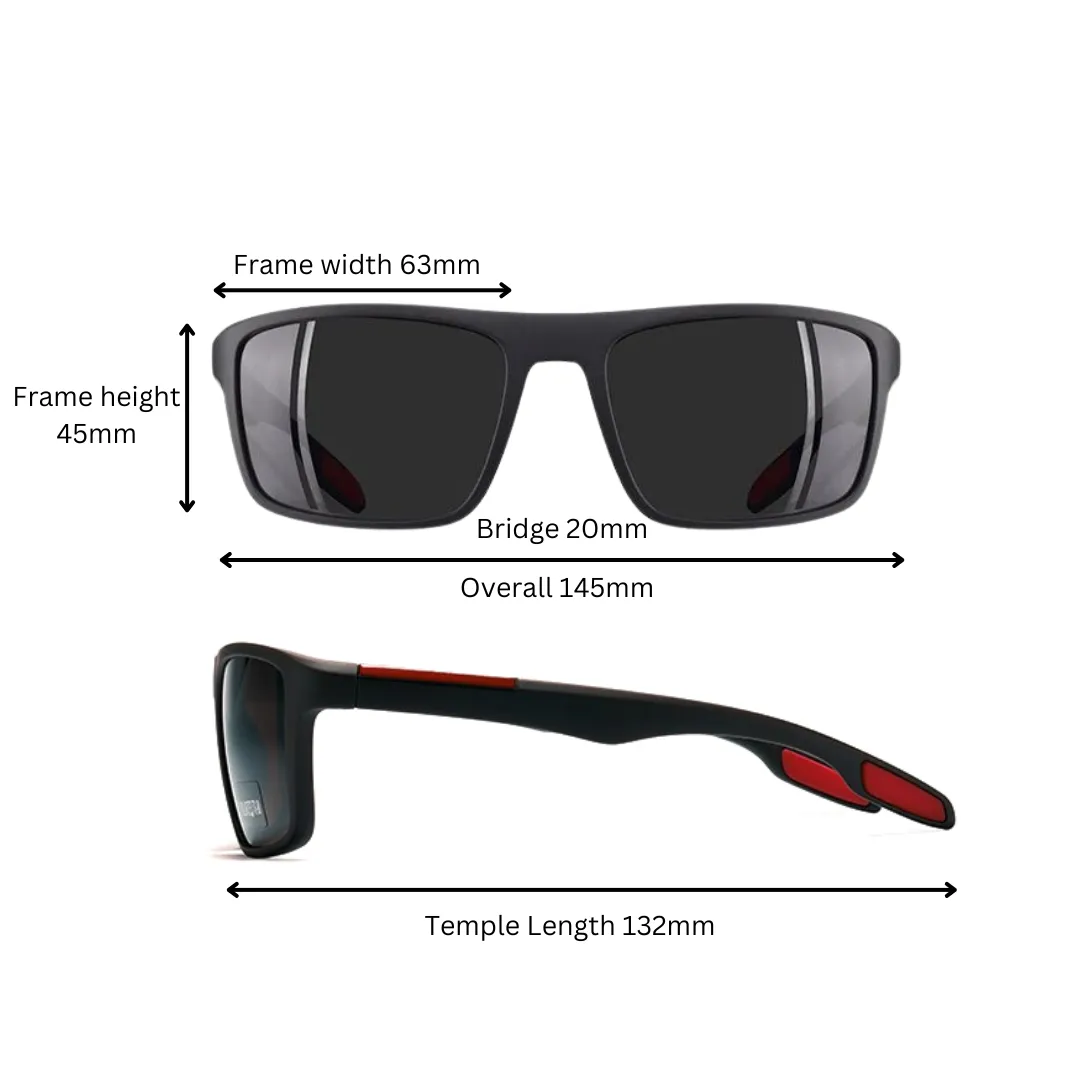 Trendy Jubleelens®  Black Polarized For Men and Woman