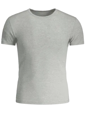 Trendy Short Sleeve Slim Fit Tee