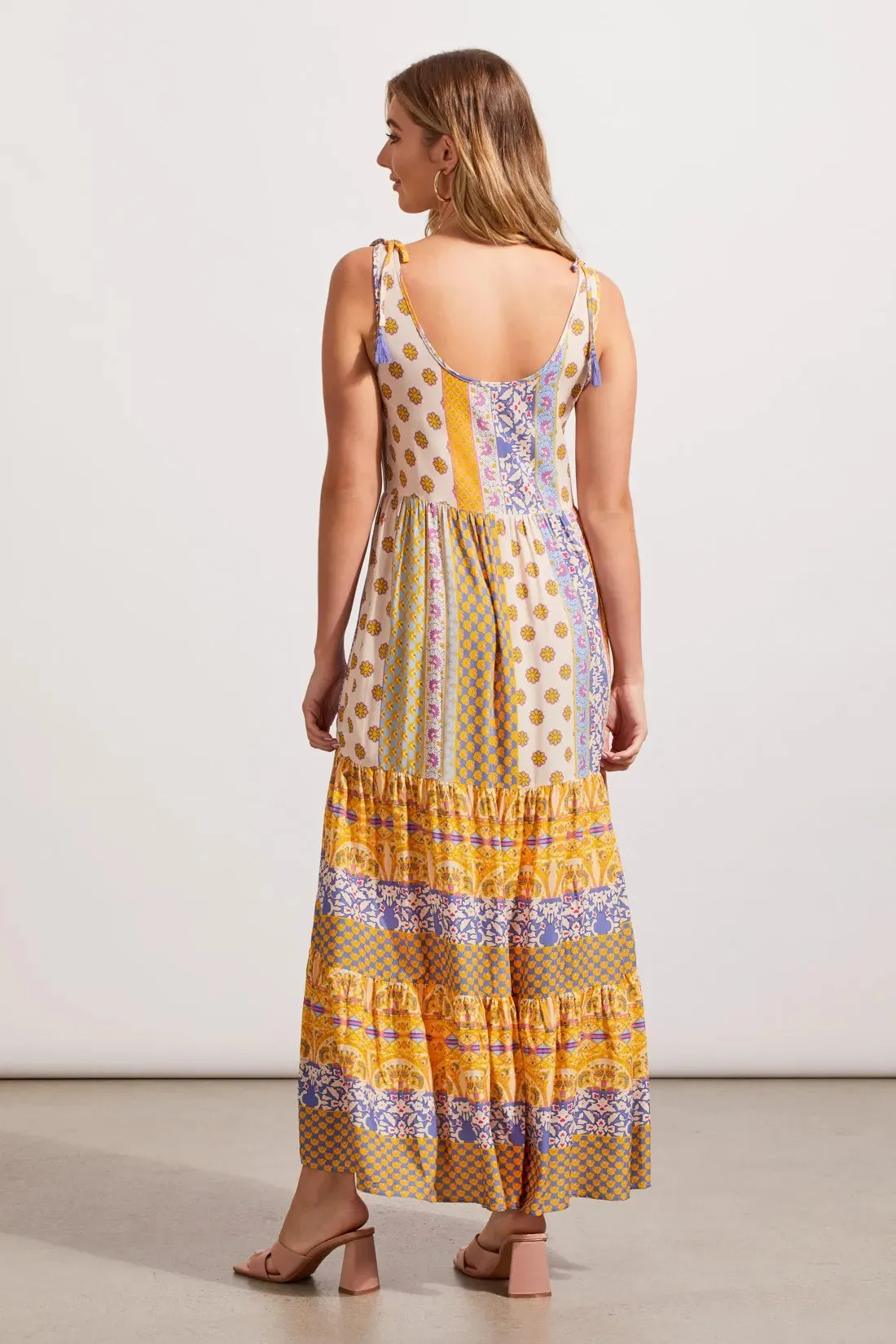 Tribal | Border Print Maxi Dress | Women's