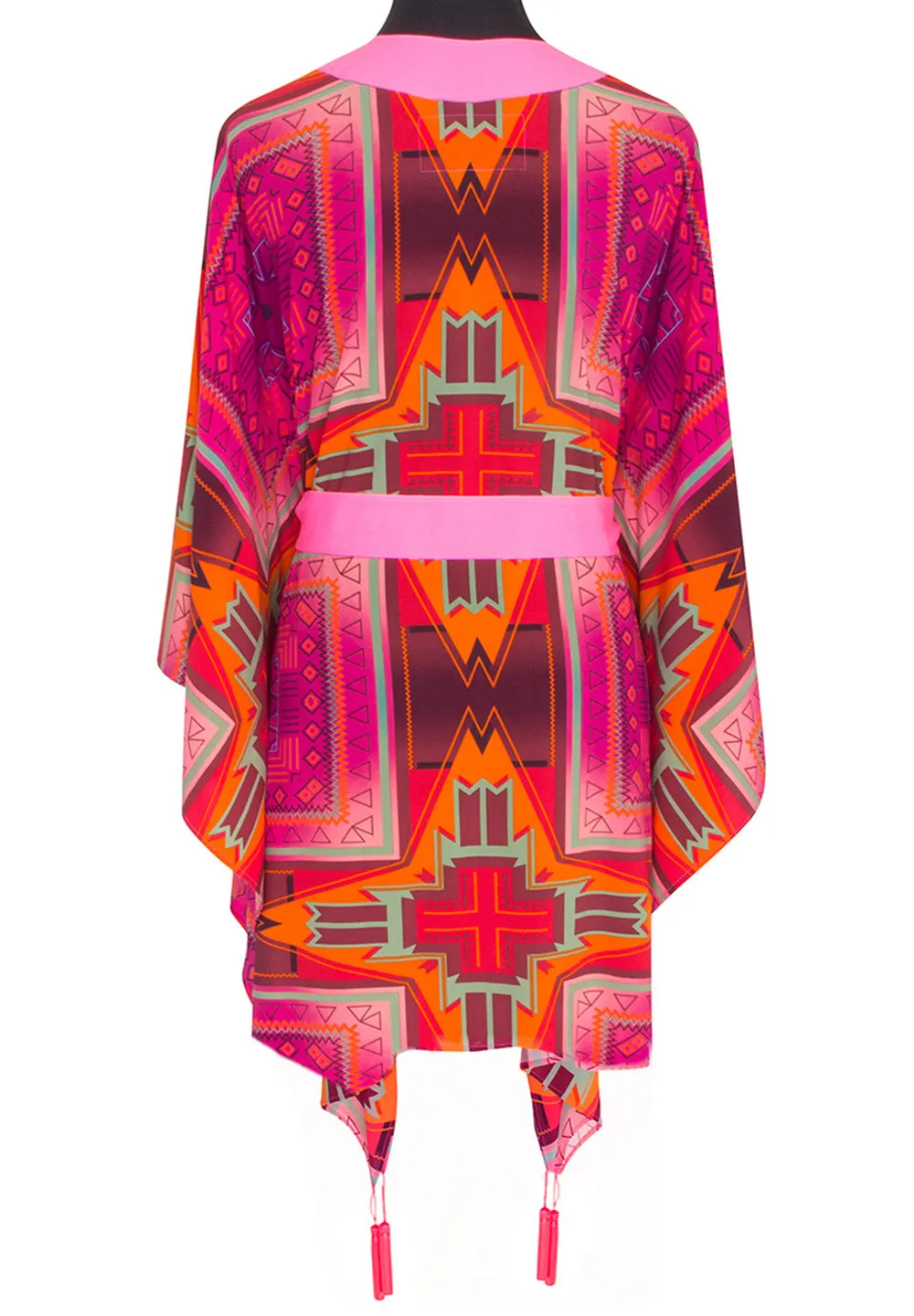 Tribal - Pink Kimono (Neon Pink)