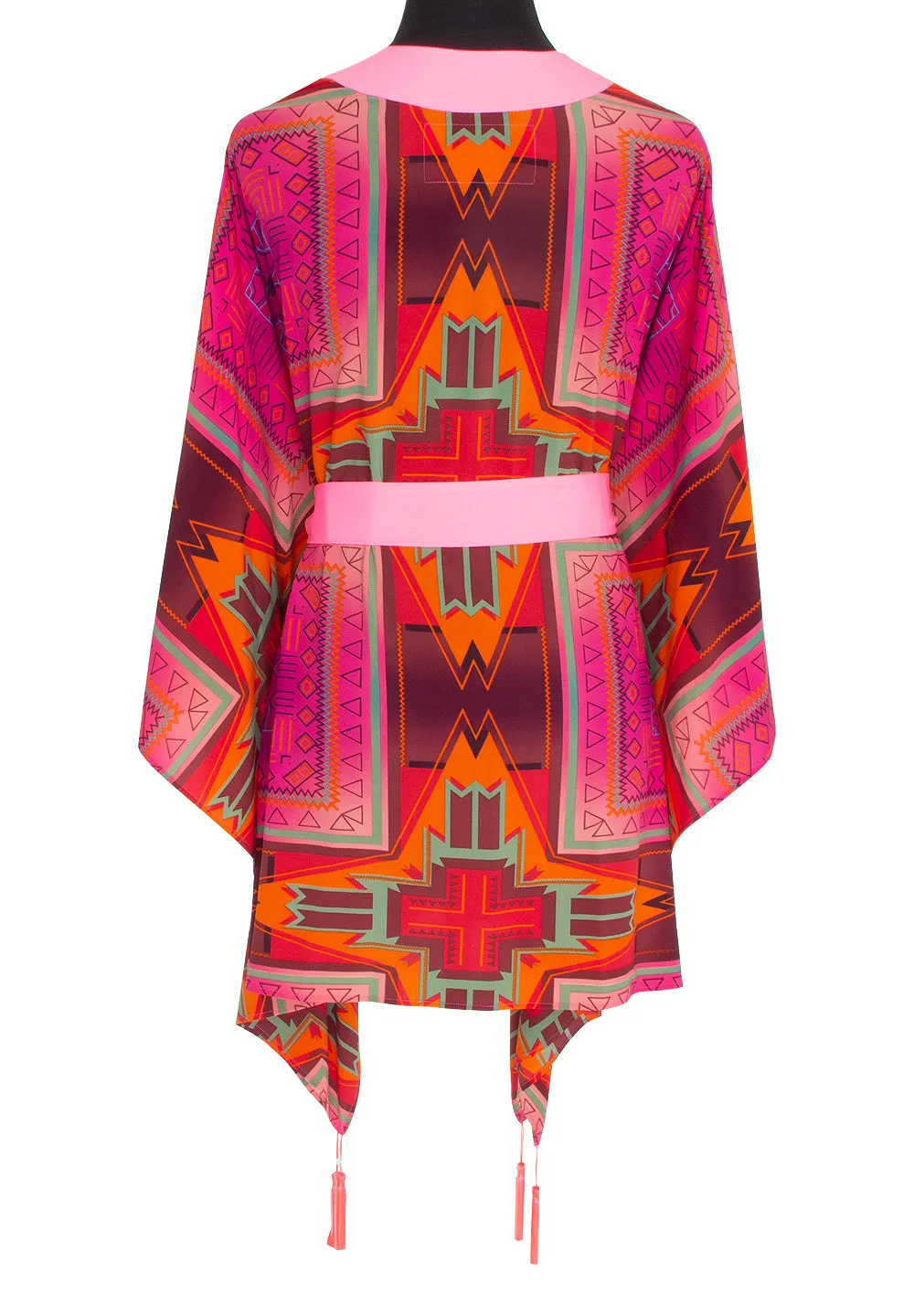 Tribal - Pink Kimono (Neon Pink)