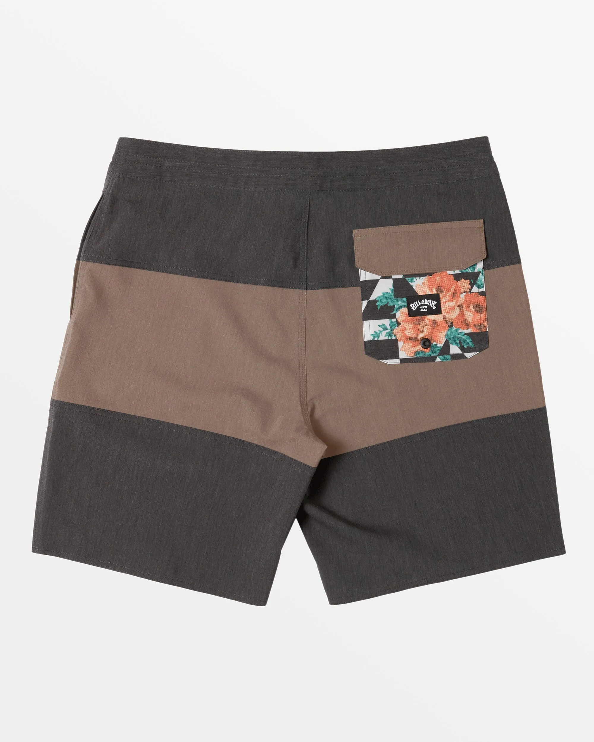 Tribong Lo Tide 19" Boardshorts - Dark Brown