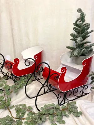 Trineo Blanco y Rojo VR / Red & White Sleigh VR