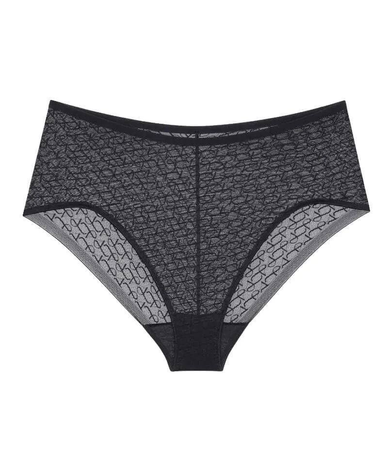 Triumph Signature Sheer Maxi Brief - Black