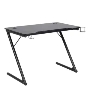 Trooper Gaming Desk in Black