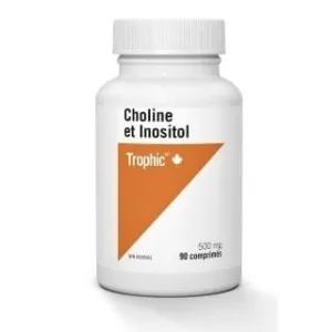 Trophic - choline & inositol 500mg -  90 tabs