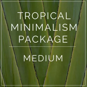 Tropical Minimalism- Medium Package