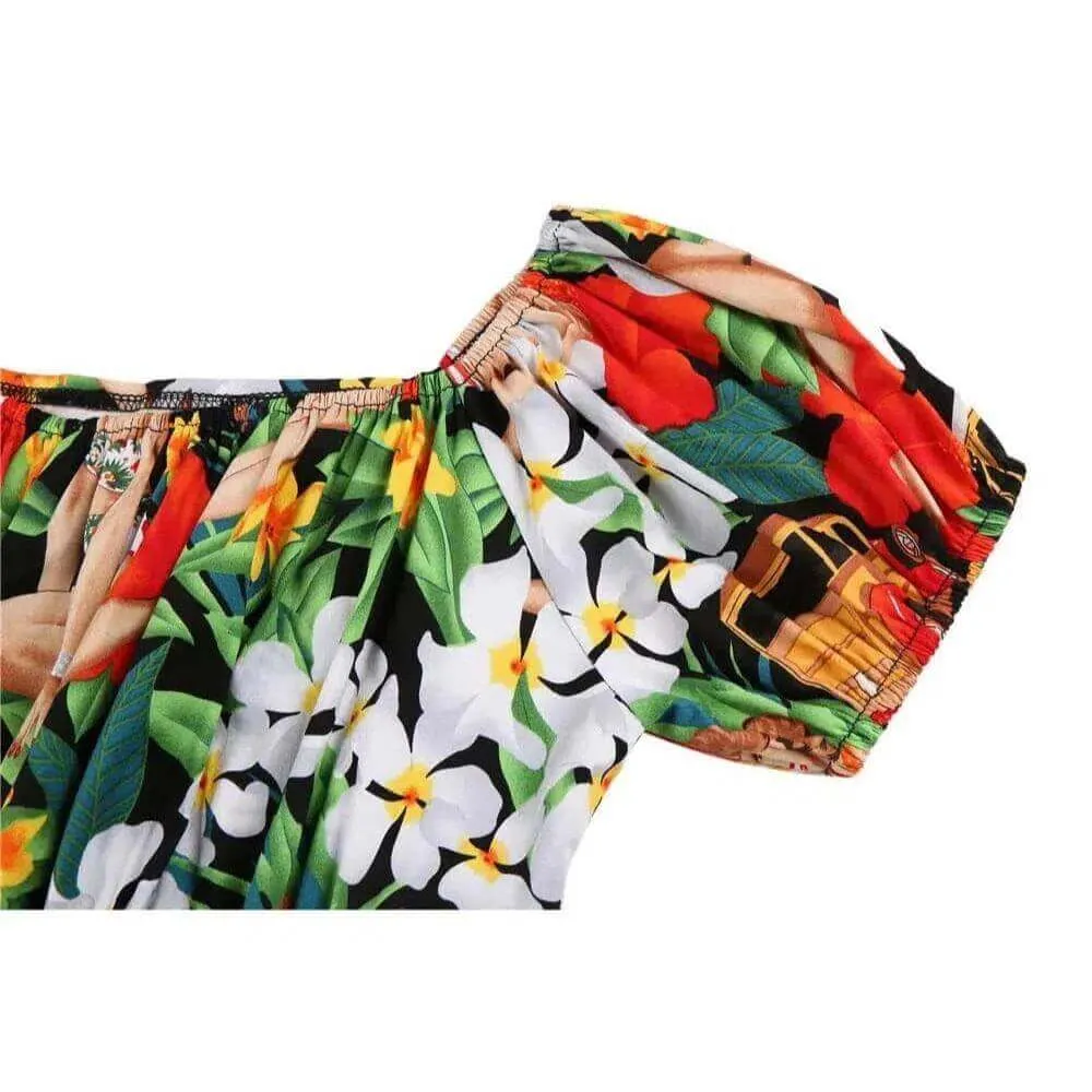 Tropical Pinups 50s Dress