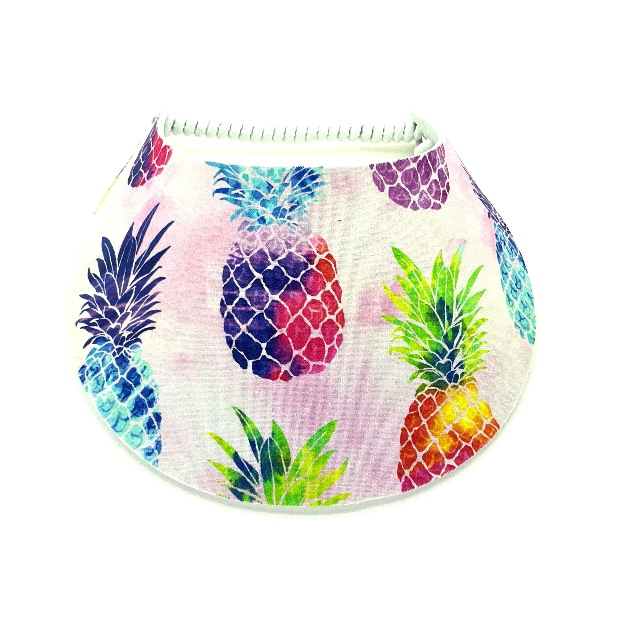 Tropical Print Foam Sun Visor