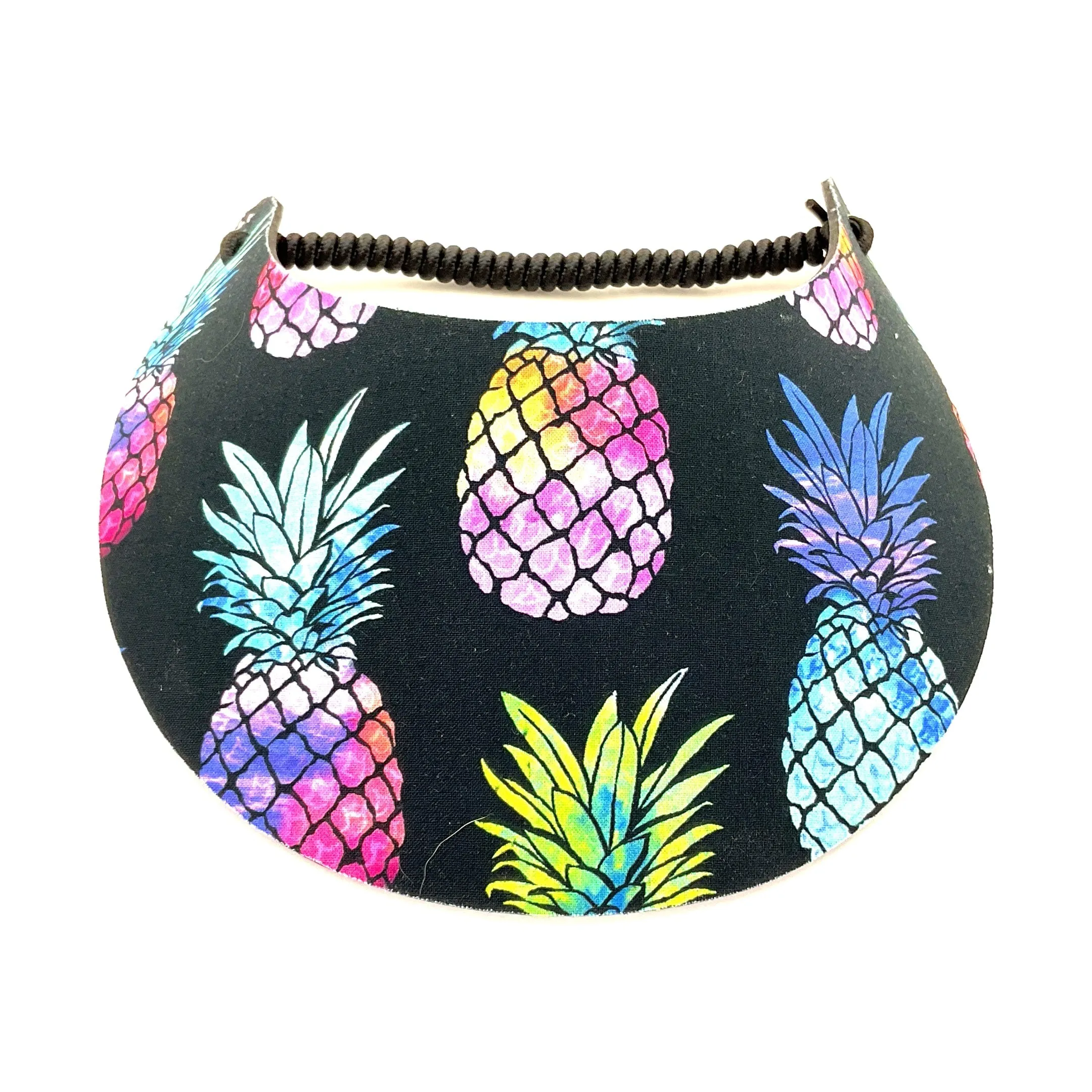 Tropical Print Foam Sun Visor