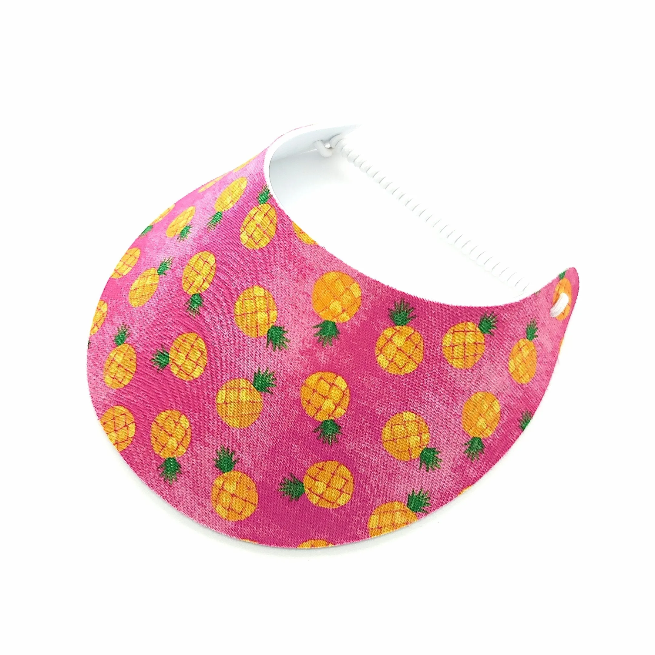 Tropical Print Foam Sun Visor