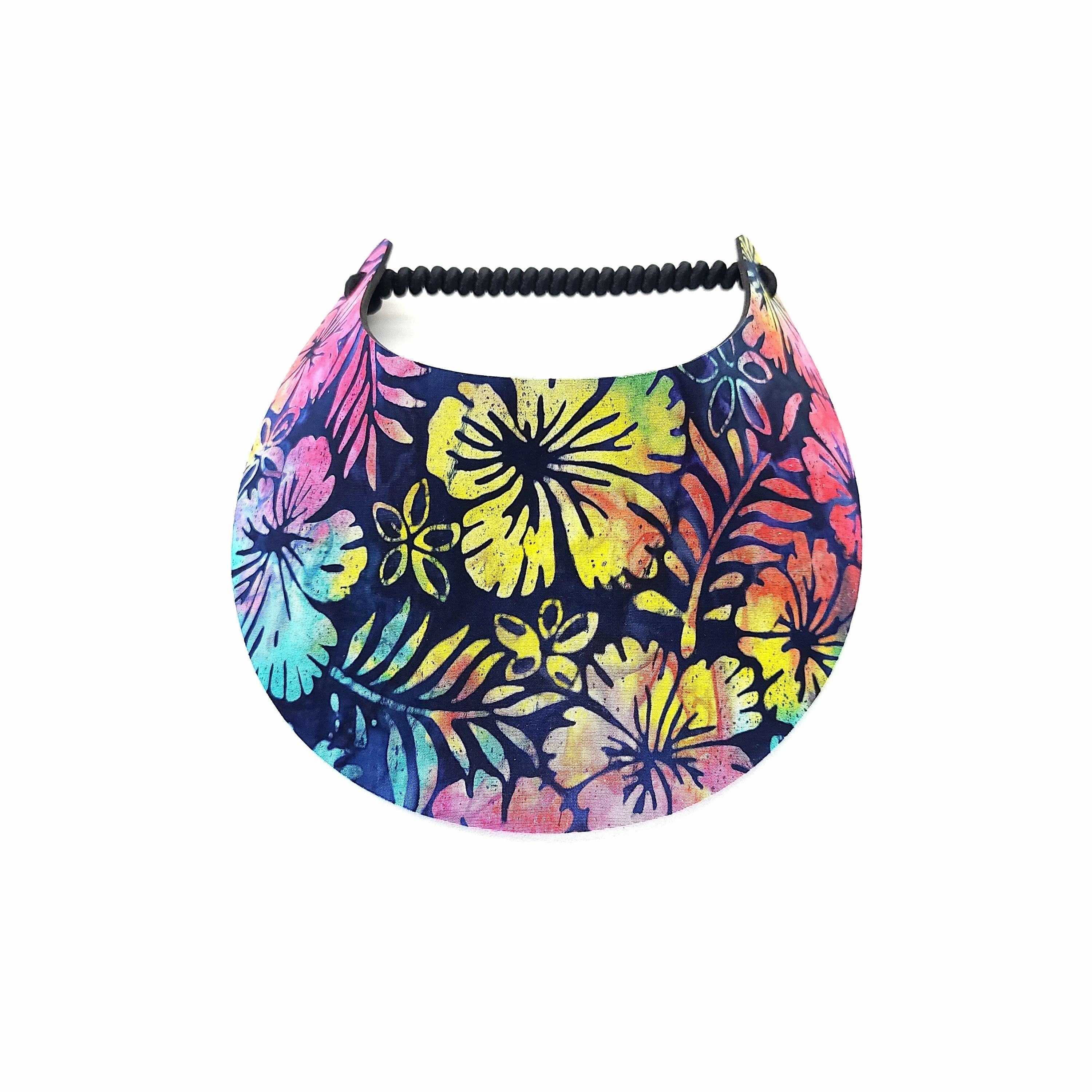 Tropical Print Foam Sun Visor