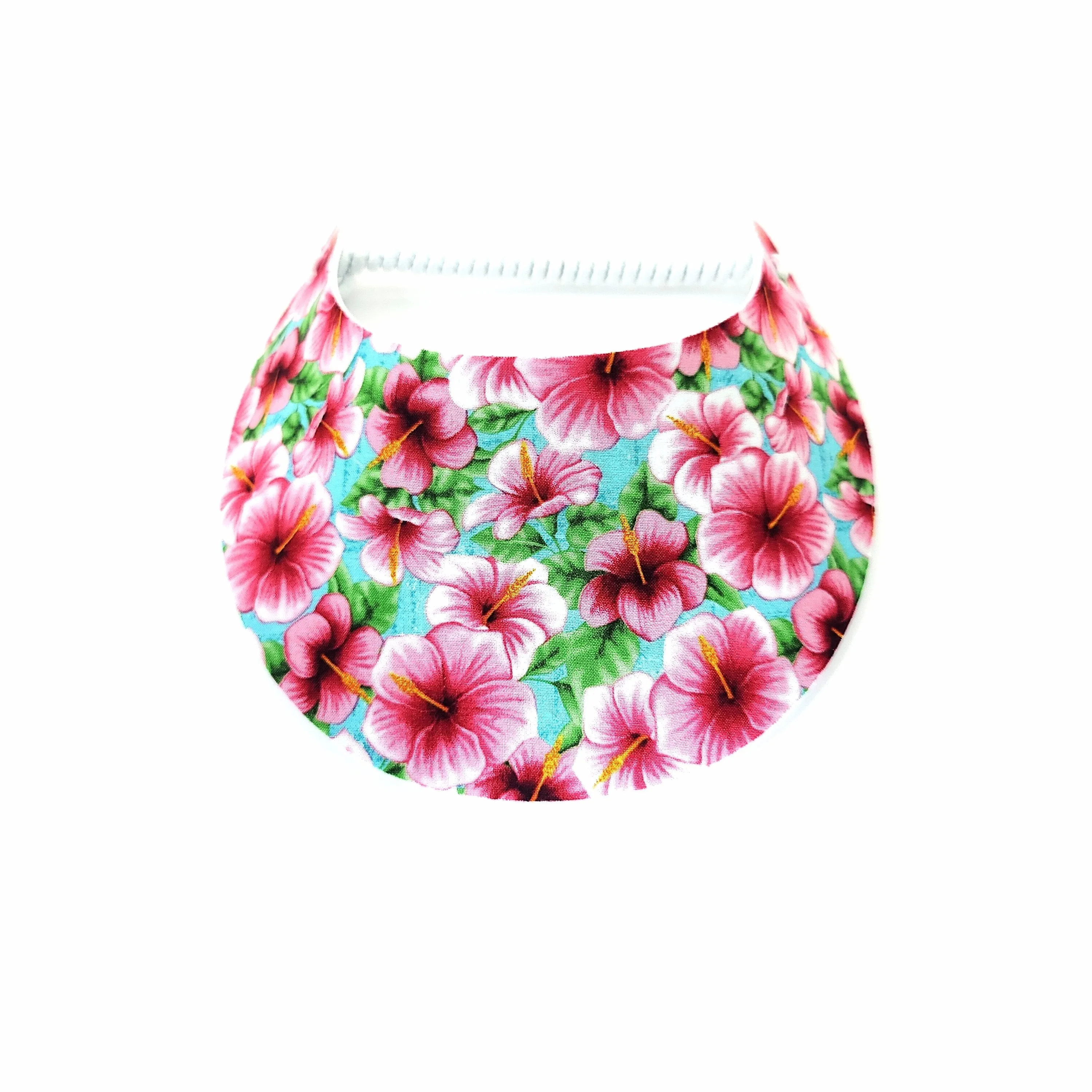 Tropical Print Foam Sun Visor