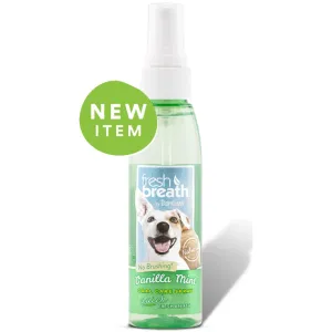 Tropiclean Fresh Breath Vanilla Mint Oral Care Spray 4oz