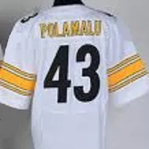 Troy Polamalu Pittsburgh Steelers Throwback Football Jersey