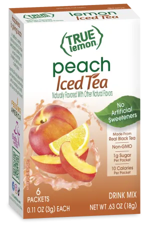 True Lemon Peach Iced Tea