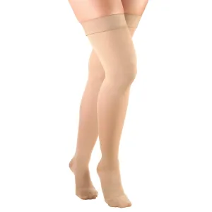 TRUFORM® Ladies Opaque Thigh High 20-30 mmHg