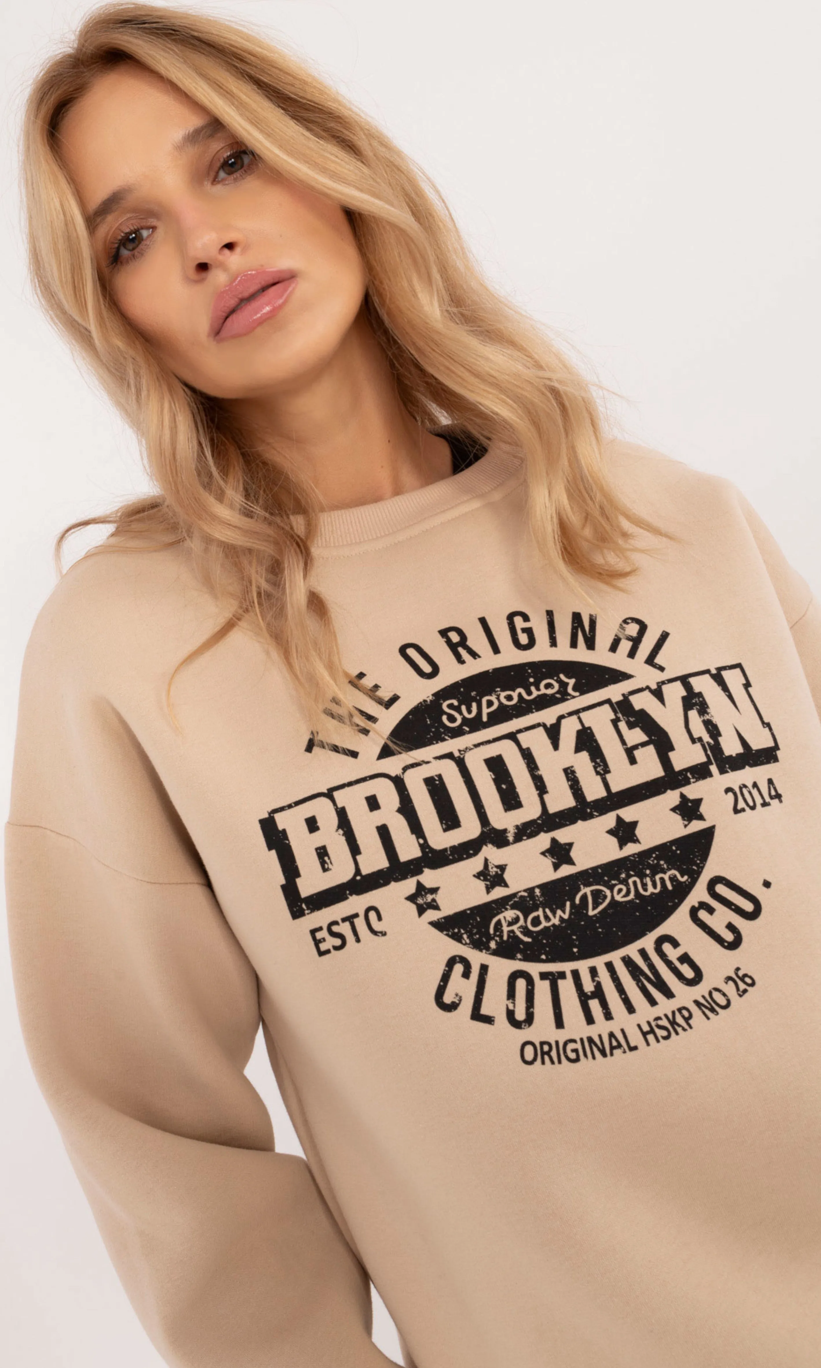 Trui Brooklyn beige