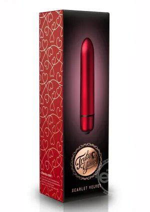 Truly Yours Scarlet Velvet Bullet Vibrator - Red