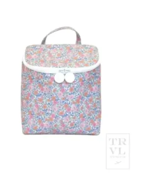 TRVL- Garden Floral Take Away Insulated Bag