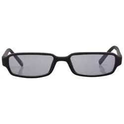 TUBEZ Matte Black Indie Sunglasses