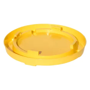 Tuff Stuff enclosed poultry drinker gallon base (Yellow)