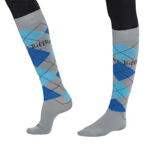 TuffRider Argyle Knee Hi Socks