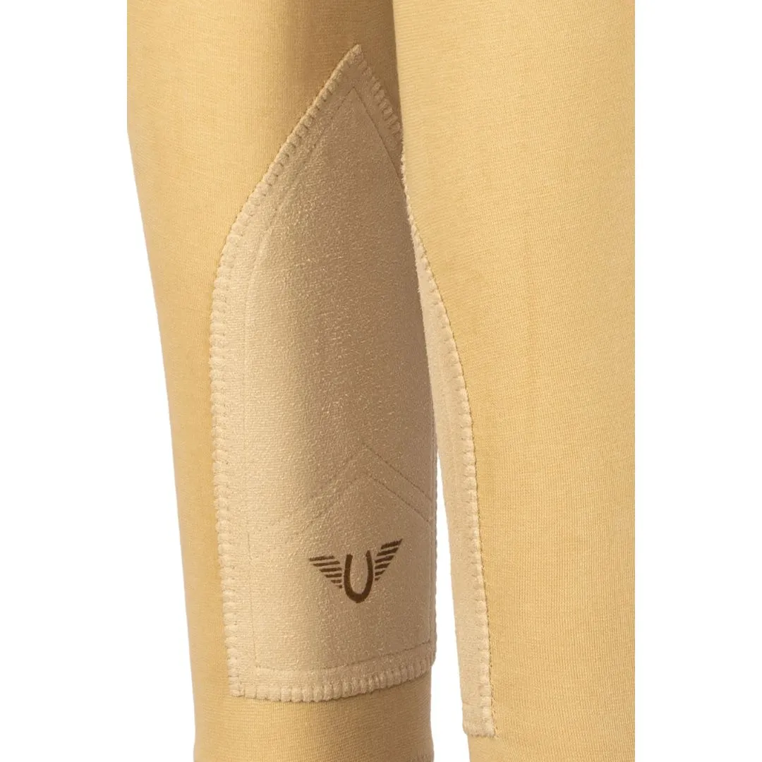 TuffRider Children's Cotton Pull-On Knee Patch Breeches