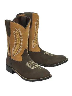 TuffRider Youth Biscayne Square Toe Western Boot