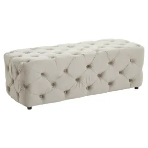 Tufted Velvet Bench