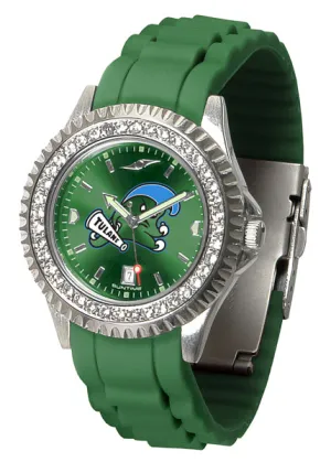 Tulane Green Wave Sparkle Ladies Watch