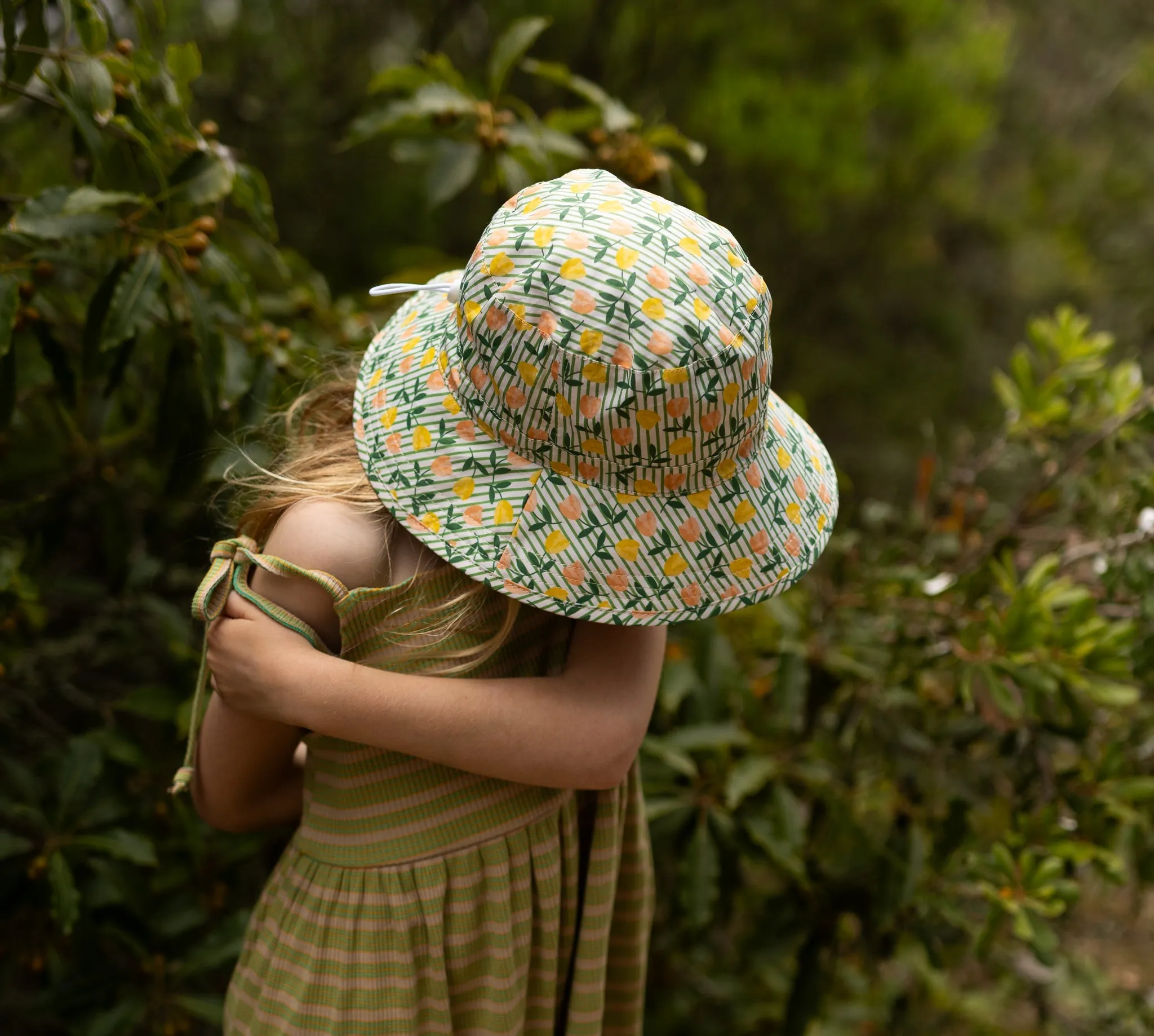 Tulip Broad Brim Bucket Hat