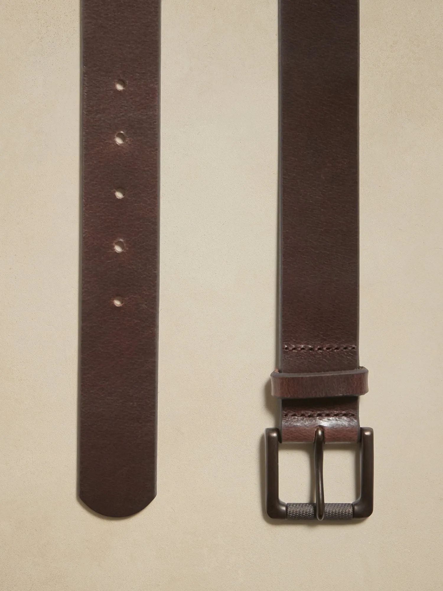 Tumbled Leather Belt