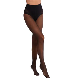 Tummy 20 Control Top Tights Black