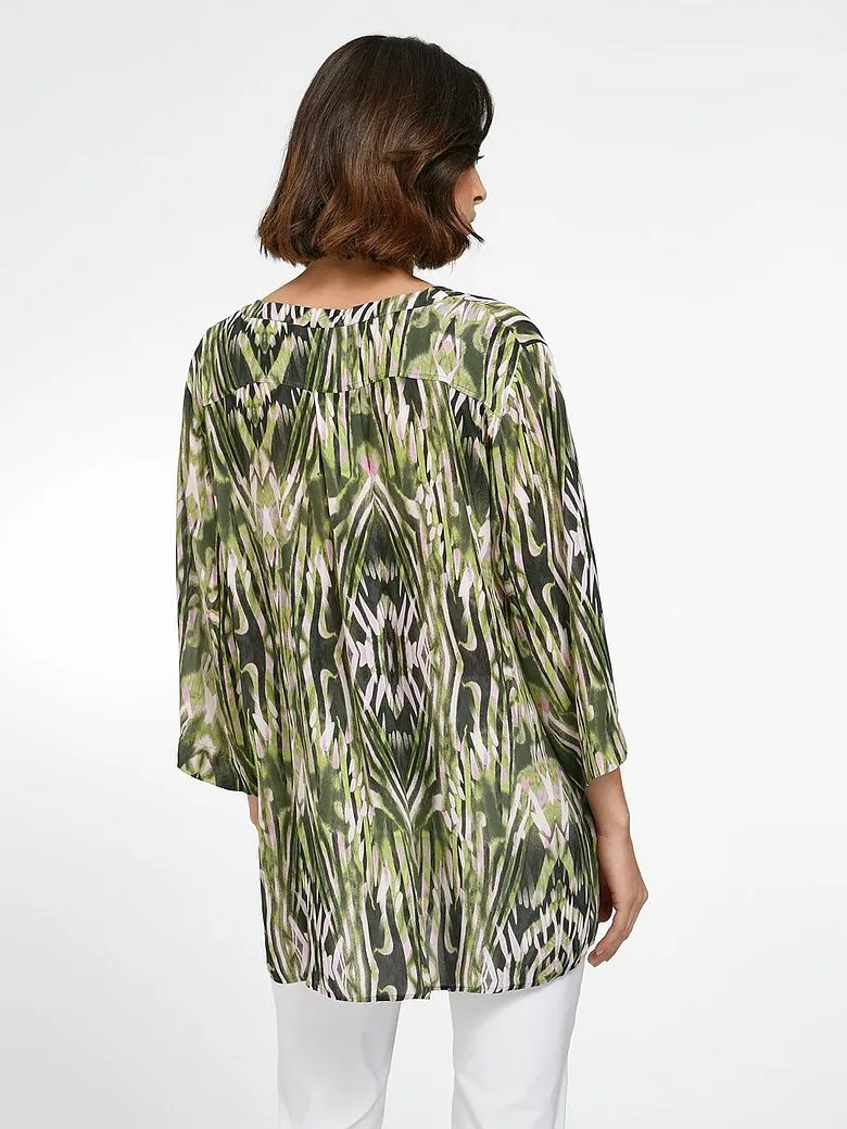 Tunic Blouse with Print