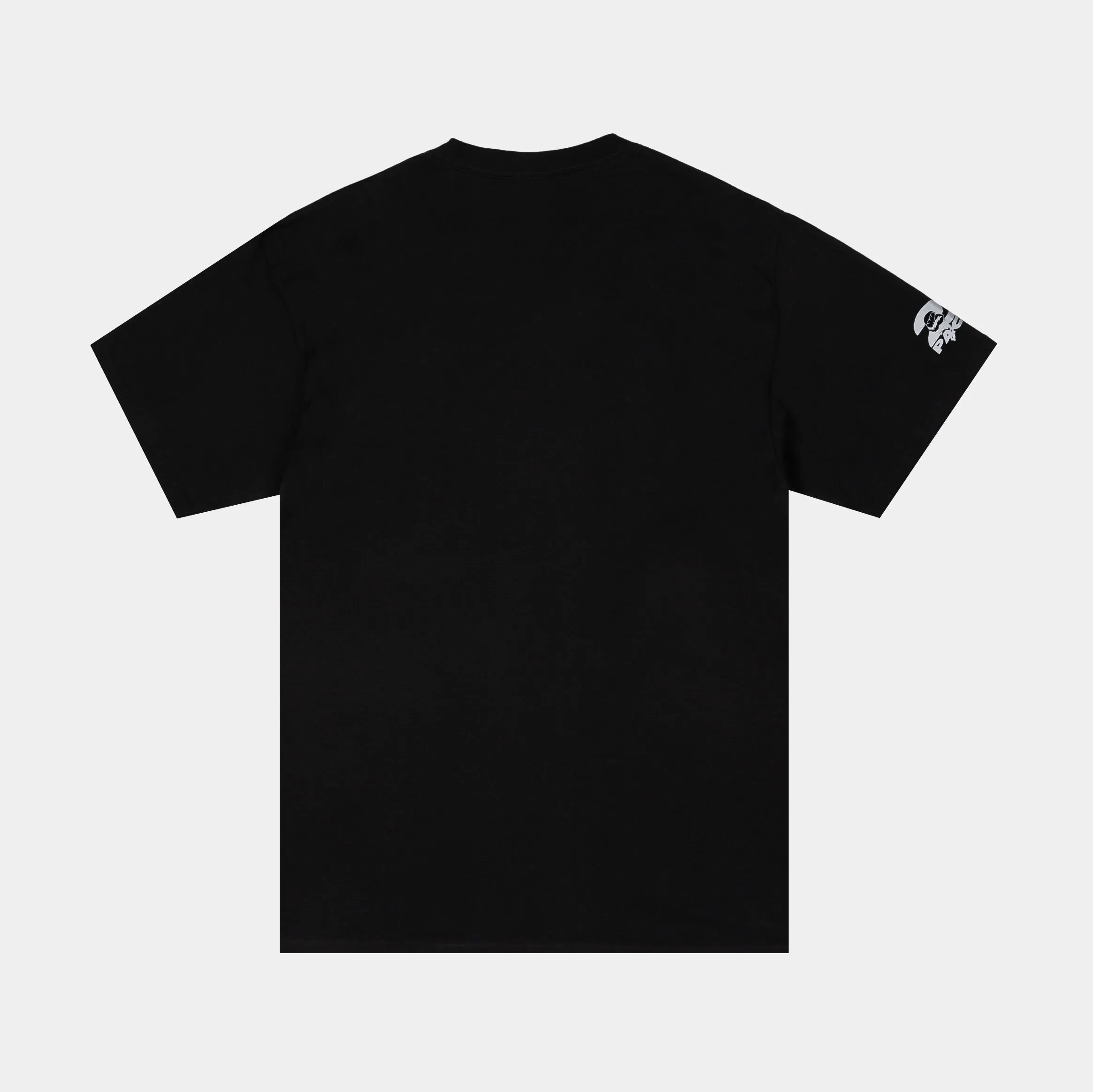 Tupac Icon Mens Short Sleeve Shirt (Black/Black/White)