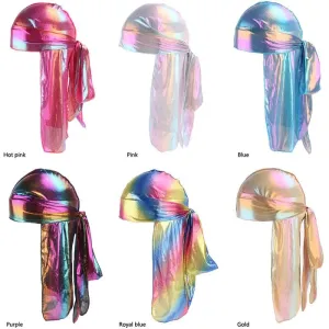 Turban Silky Durag Headwraps