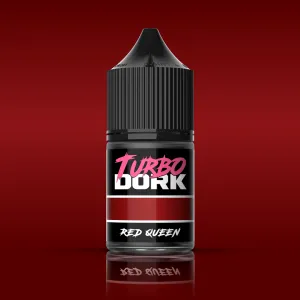 Turbo Dork: Red Queen Metallic Acrylic Paint - 22ml Bottle