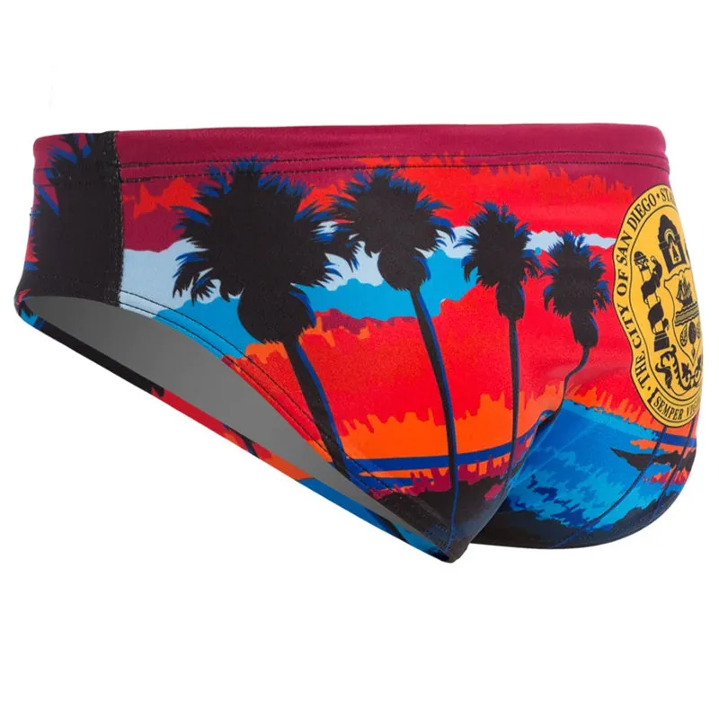 Turbo - San Diego - Mens Swimming Trunks