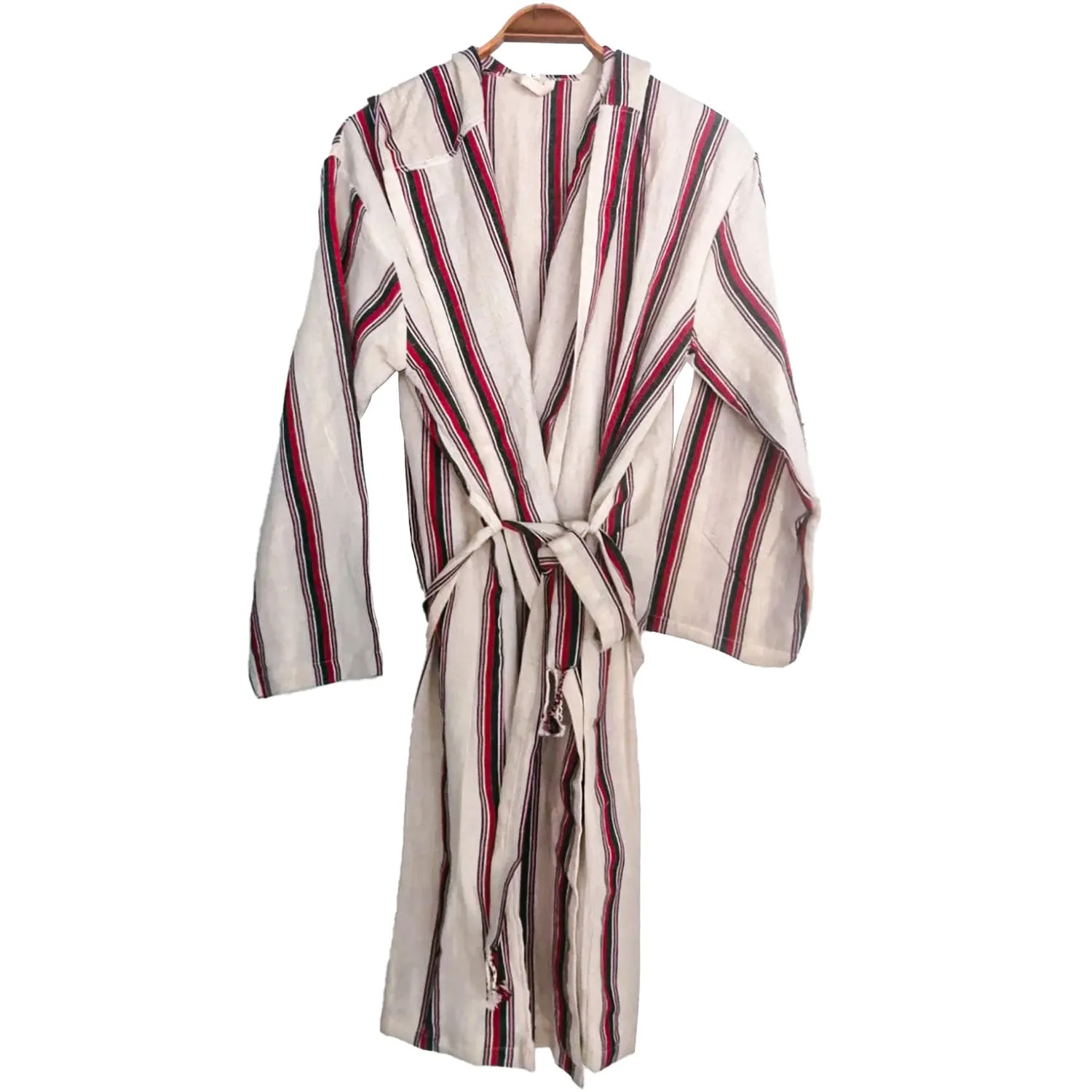 Turkish Towel Pestemal Bathrobe Linen Hand Woven