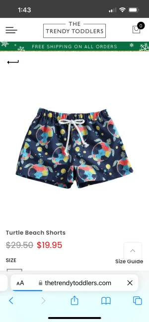 Turtle Beach Shorts / Boardies