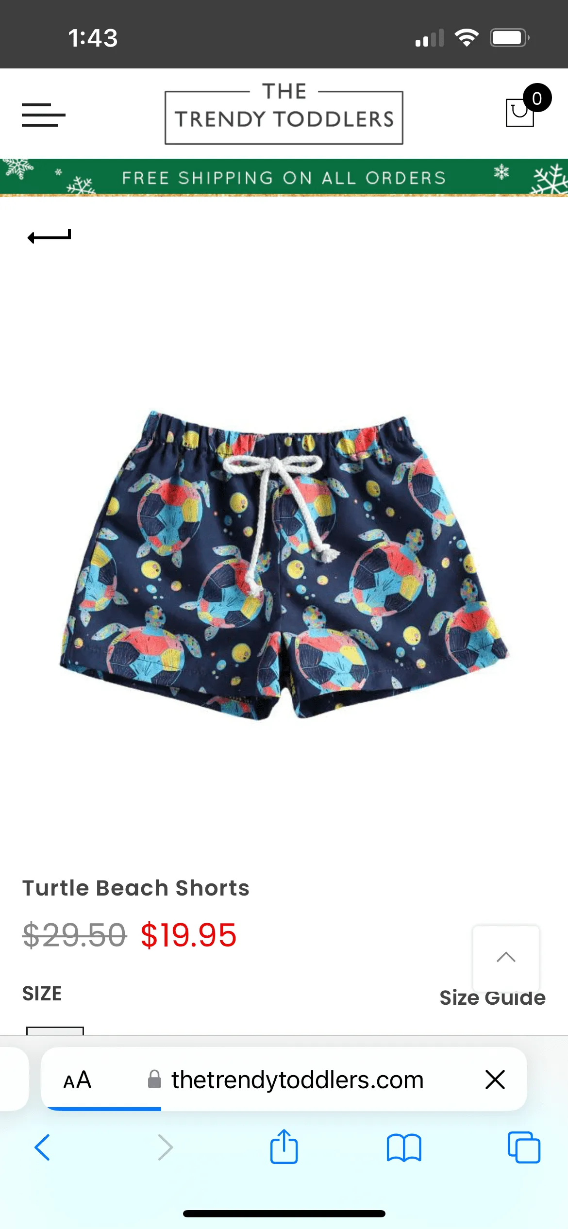 Turtle Beach Shorts / Boardies