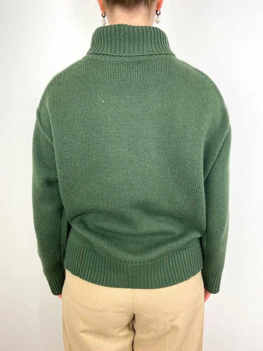 Turtleneck Sweater in Hunter