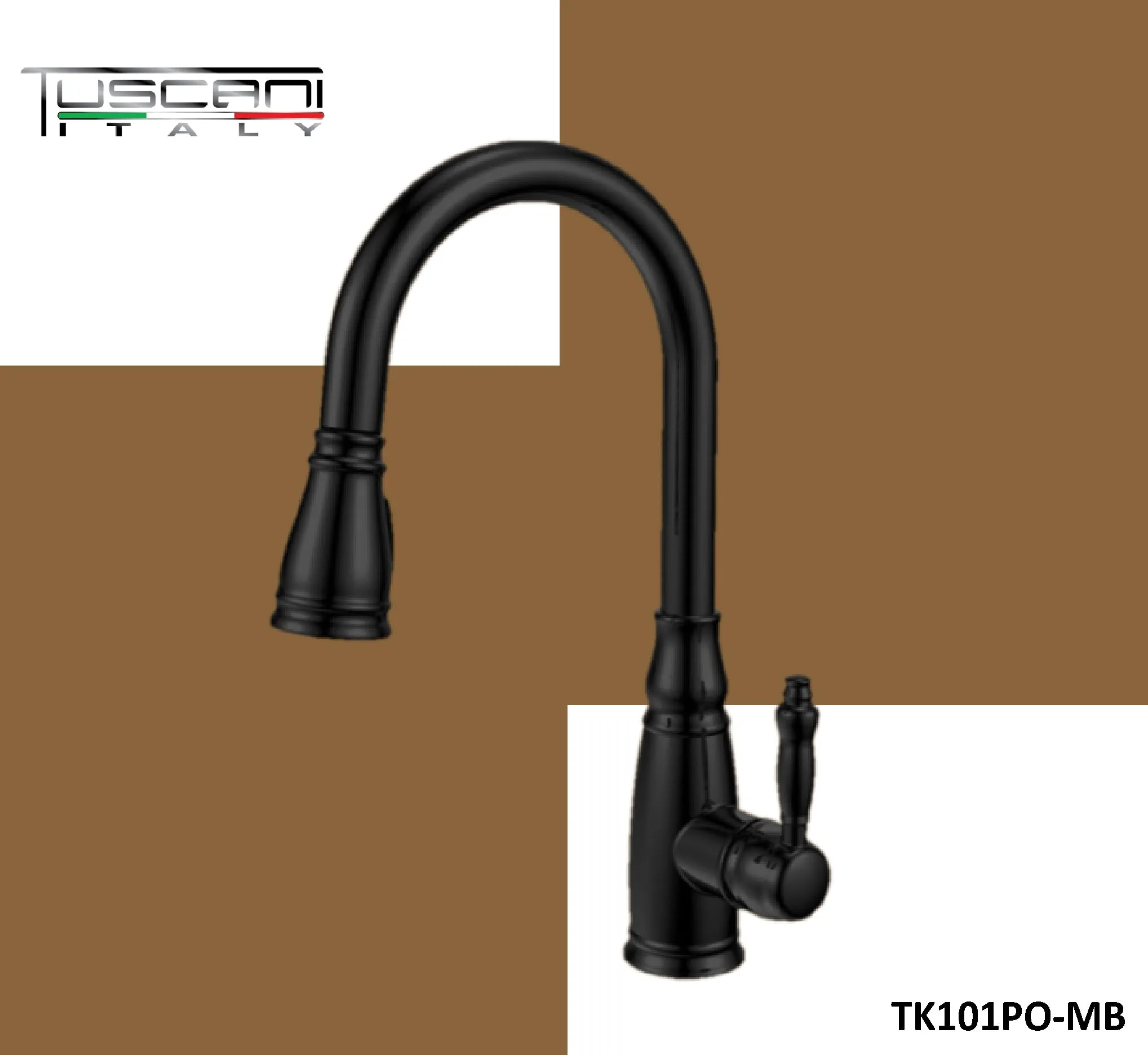 Tuscani TK101PO Cold Kitchen Tap